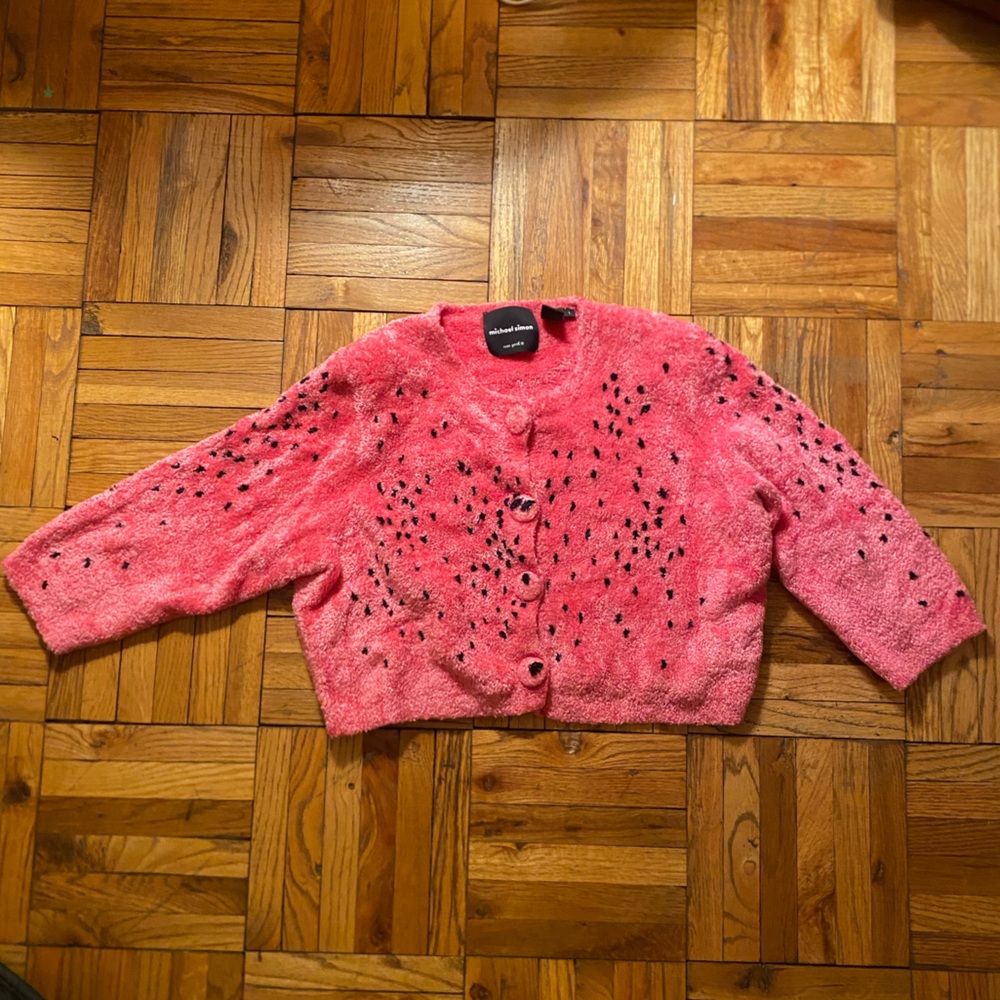 Michael Simon Fuzzy Sweater